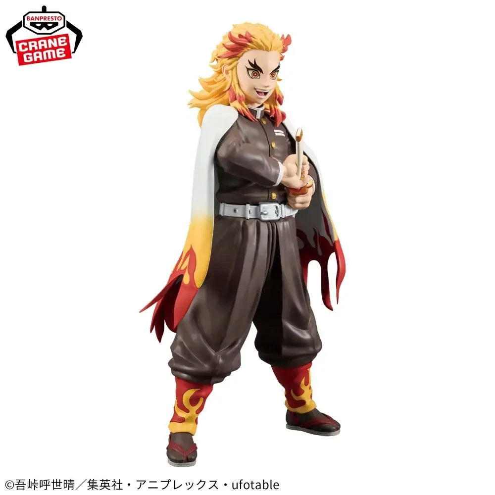 Bandai In Stock Original Banpresto Grandista Demon Slayer Rengoku Kyojuro Figure Anime Model Genuine Boxed Toys Gifts