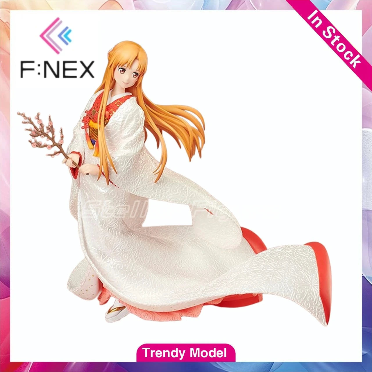 【TM】In Stock F:NEX Sword Art Online Asuna 1/7 Scale Figures Model Collection Gift
