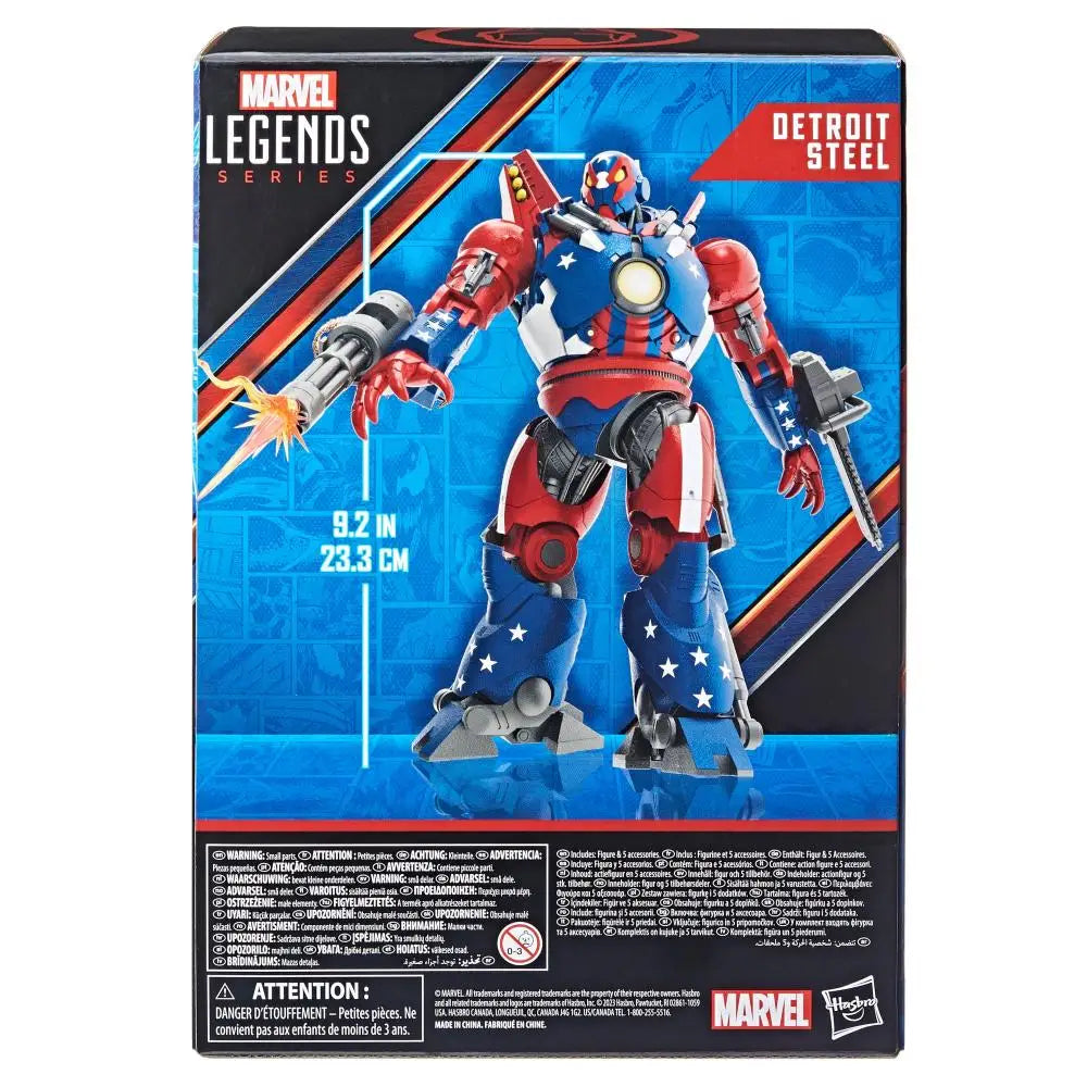 Hasbro Marvel Legends Series Iron Man SDCC Detroit Steel 9 Inch Action Figure Model Collection Toy Gift F7131