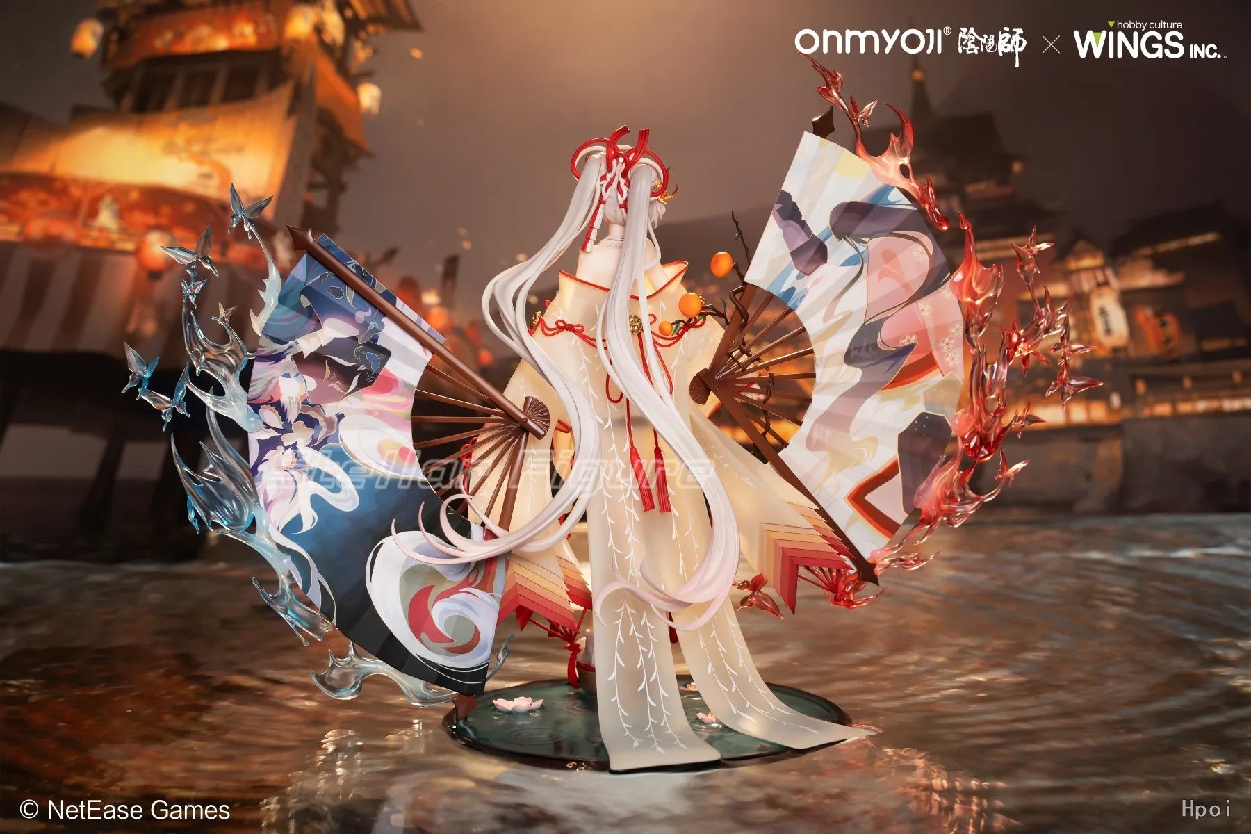 【SF】In Stock Original WINGS INC Onmyoji Shiranui Night Fire Lige Figures Model Anime Collection