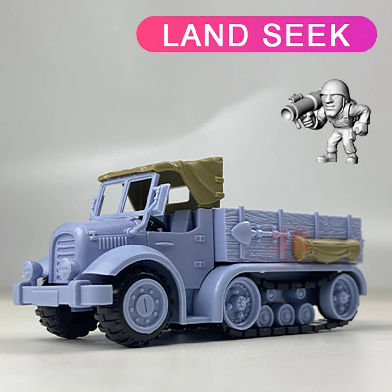 New Era Models Metal Slug X Series - Mini Scale Military Set Tank, Aircraft, Truck & Pow Figures Collection