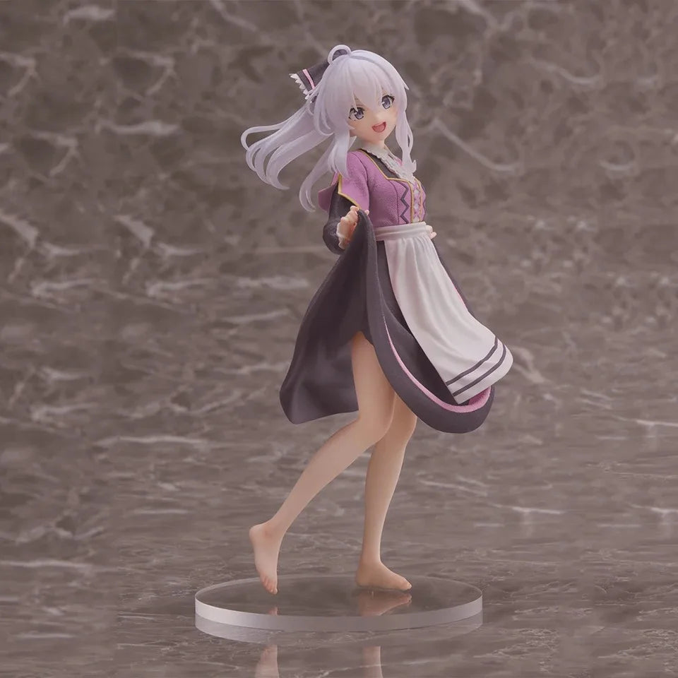 In Stock Original TAITO Coreful Wandering Witch: The Journey of Elaina 18cm Elaina PVC Collection Anime Figurine Model Toy
