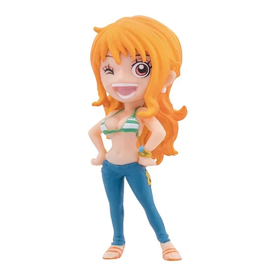 In Stock Bandai Original ONE PIECE Gashapon Vo.1 Devil's Fruit Luffy Nami Law Eustass Kid Yamato Kozuki Oden Anime Figures Gifts