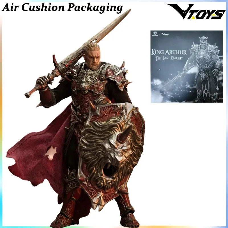 VTOYS BMS Crazy Figure Genuine Dark Fantasy Series King Arthur Knight of War Mythology 1/12scale Action Figures Model Toys