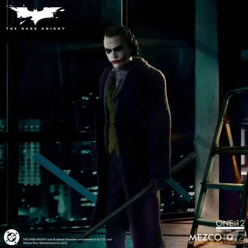 Pre-sale Genuine Bat Dark Knight Joker Heath Ledger 1/12 Can Be Done