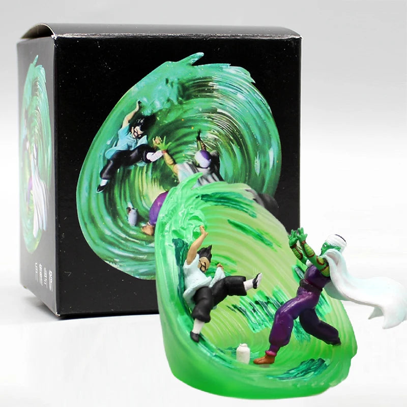 6cm Dragon Ball Z Figure Action Piccolo Dbz Figure Master Roshi Statue Mafuba Figurine Model Anime PVC Collectible Dolls Toys