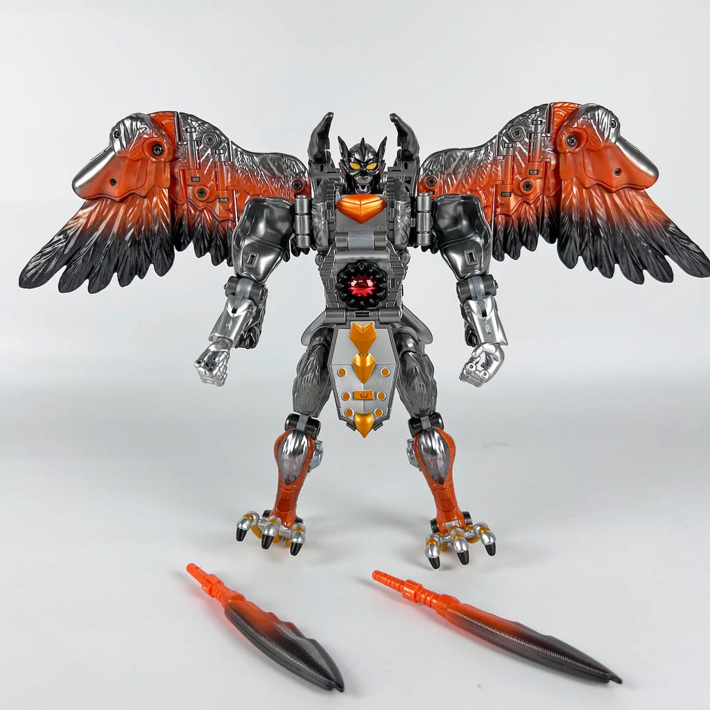 TA Transart BWM-12 18.5cm BWM12 Silverbolt Lightning Beast Wars BW Transformation Machines Action Figure