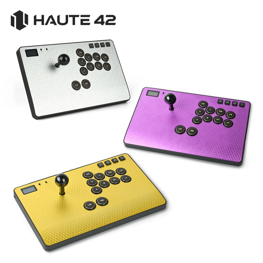 Haute42 C-AS Magnetic Aluminum Alloy Arcade Fight Stick Hitbox Controller For PC/PS4/PS5 Joystick Arcade Hitbox FightStick
