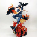 36cm Animation Figure Uchiha Itachi Uchiha Sasuke Anime Collection Model Pvc Desktop Ornament Decorations Children Toys Gift
