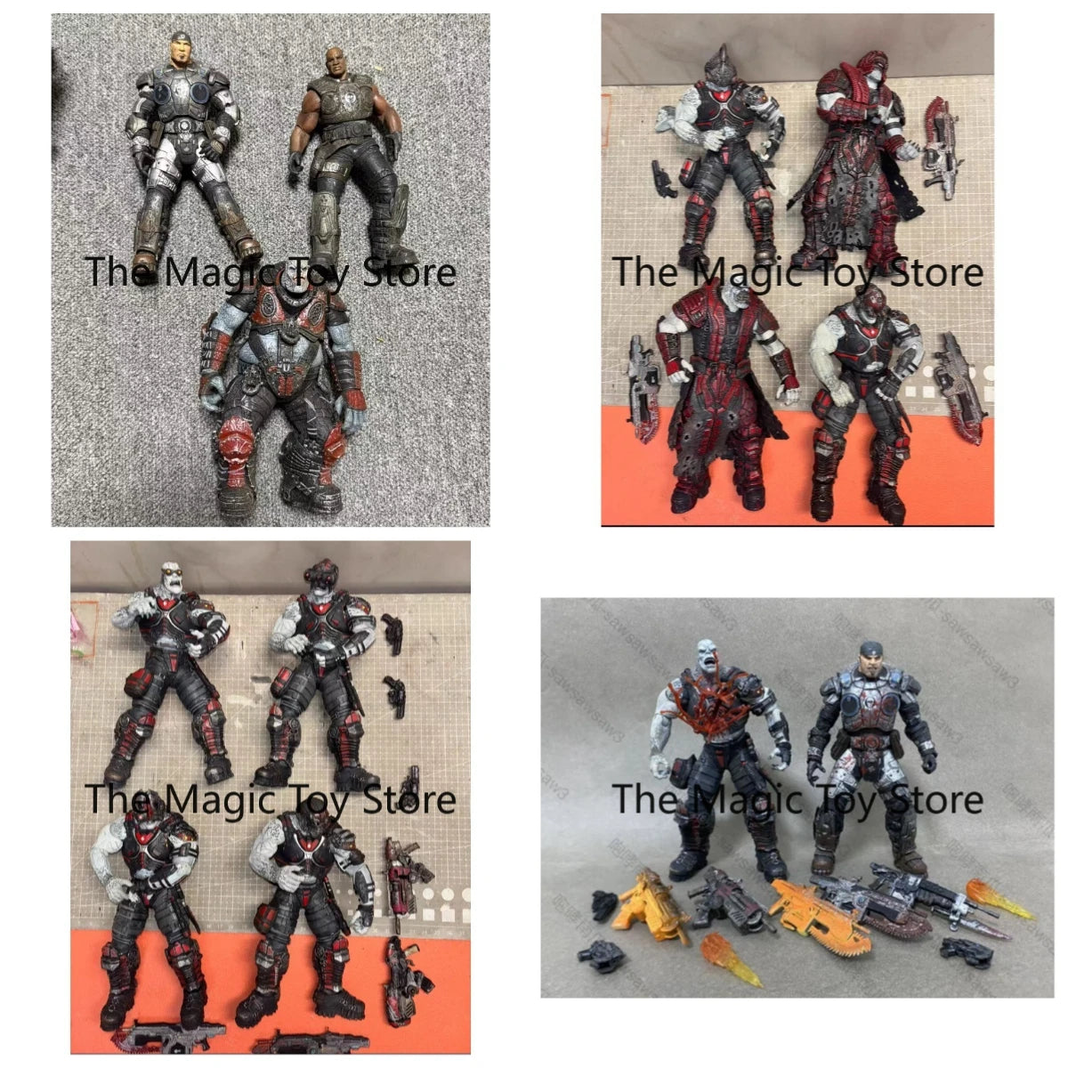 “Gears of War” Original Marcus Action Figure — NECA Anthony Cumming Limited Edition Collectible Figure — Gift