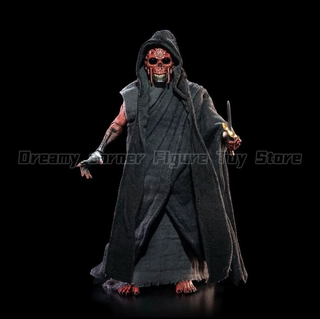 【In Stock】Original Four Horsemen Studio Mythic Legions Obscura The Masque of The Red Death Black Robes 1/12 Action Figure Gift