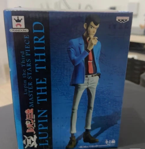 Bandai Original Lupin III Jigen Daisuke Mine Fujiko Zenigata Koichi Ishikawa Goemon Anime Action Figure Modell Desktop Ornamente