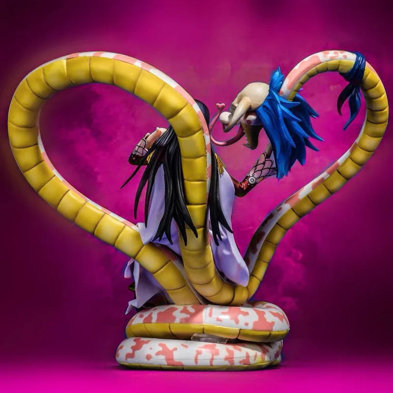 Neue 21 cm große One Piece Anime-Figur Boa Hancock Actionfigur aus PVC, Sammlerstück, Dekoration, Modellpuppe, Spielzeug für Kinder, Geburtstagsgeschenk