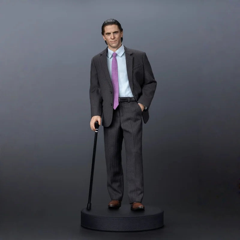 PopToys Smiling President Action Figure EX058 Original The Dark Knight Rises Christian Bale Collectible Soldier PVC Model Toy