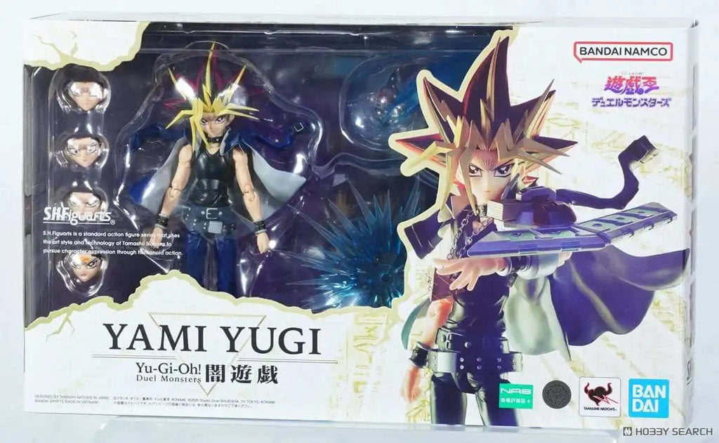 In-Stock Bandai S.H.Figuarts SHF Yami Yugi (Yu-Gi-Oh!) Action Figure Toy Model Gift