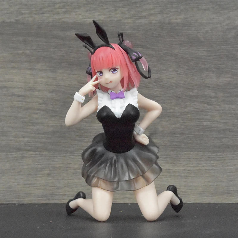 Anime DeadPrinc Figurine GK Rabbit Flova Action Figure Yotsuba Nakano Ichika Statue Azur Lane MNF Le Malin Figure Bunny Doll Toy