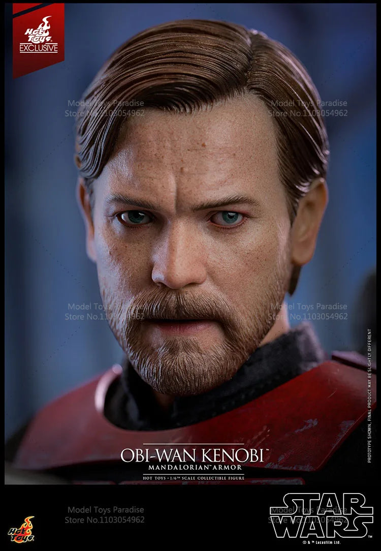 HOTTOYS HT TMS126 1/6 Collectible Toys Obi-Wan Kenobi Star Wars Armor Version Men Soldier 12inch Action Figure Model Gifts