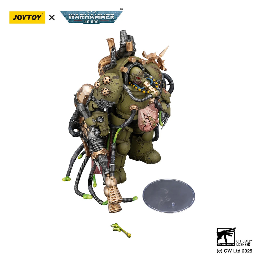 JOYTOY Warhammer 40,000 Death Guard Foul Blightspawn Death Guard Lord of Virulence 1/18 Action Figure Collectible Model Toys