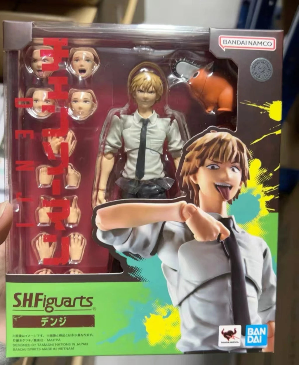 Fast shipping Bandai S.H.Figuarts SHF Chainsaw Man Aki Hayakawa Model Kit SHF PVC about 14.5cm Action Figures Model Toys Figure