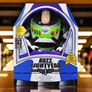 30cm Disney Anime Pixar Toy Story 4 Buzz Lightyear Talking Action Figures Cloth Body Model Doll Limited Collection Toys Gift New