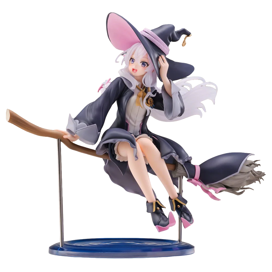 New The Journey of Elaina Anime Figure Witch Elaina Action Figure PVC Collection Model Doll Toys for Christmas Gifts