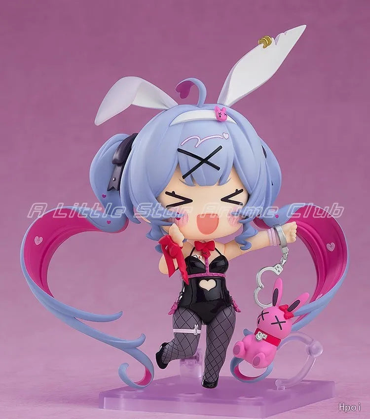 In Stock Original GSC Nendoron 2730 Hatsune Miku Rabbit Hole Q-Plant Humanoid Model Collection Toys