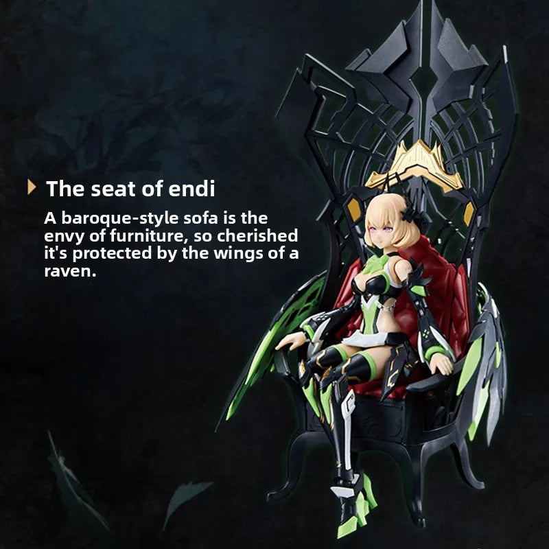 Genuine Jianghunji 1/12 Seven Deadly Sins, Envy Themed Guochao Mecha,hot DIY Mecha Girl Assembly Kit  Hobby Assembly Collectible