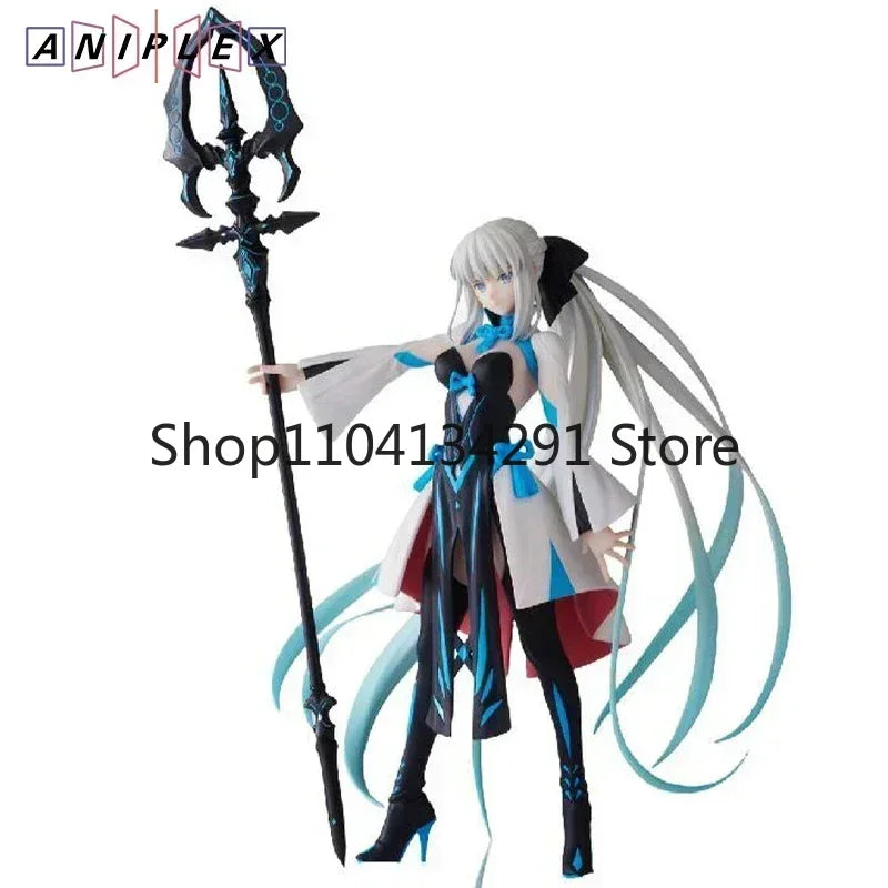 Original ANIPLEX Fate/Grand Order Berserker Morgan 21CM PVC Anime Figure Collectible Model Birthday Gift Toy