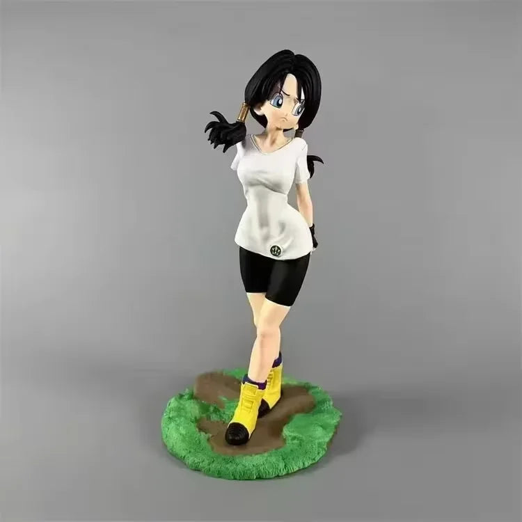 【IN STOCK】28cm Dragon Ball Anime Figure Videl Figures Hercule daughter figurine PVC Statue Collection Model Toy Gift