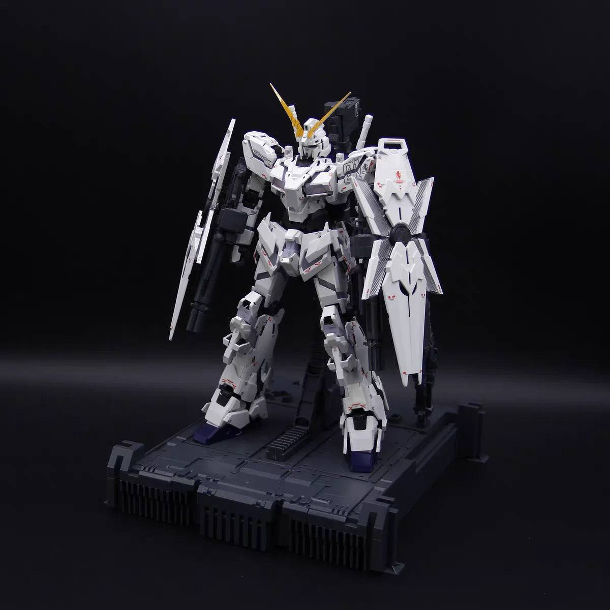 Shenshou Model Mgex Rx-0 Action Figures Mg 1/100 Unicorn 2202 Assembly Mecha Model Kit Robot Collect Figure Hobbies Toys Gifts