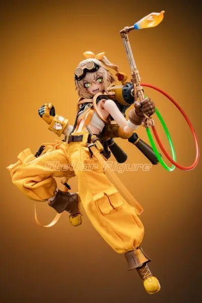 【SF】In Stock HASUKI Pocket Art Series PA007 Mechanic Fiona 1/12 Scale Figures Model Collection Gift Movable