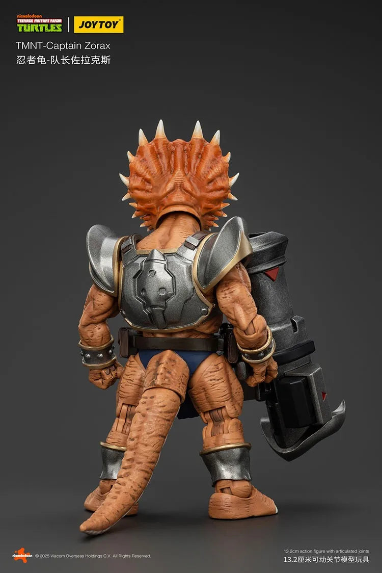 JOYTOY TMNT-Captain Zorax Actionfigur Puppensammlung Dekoration Geschenk Originalmodell Sammeln Spielzeug
