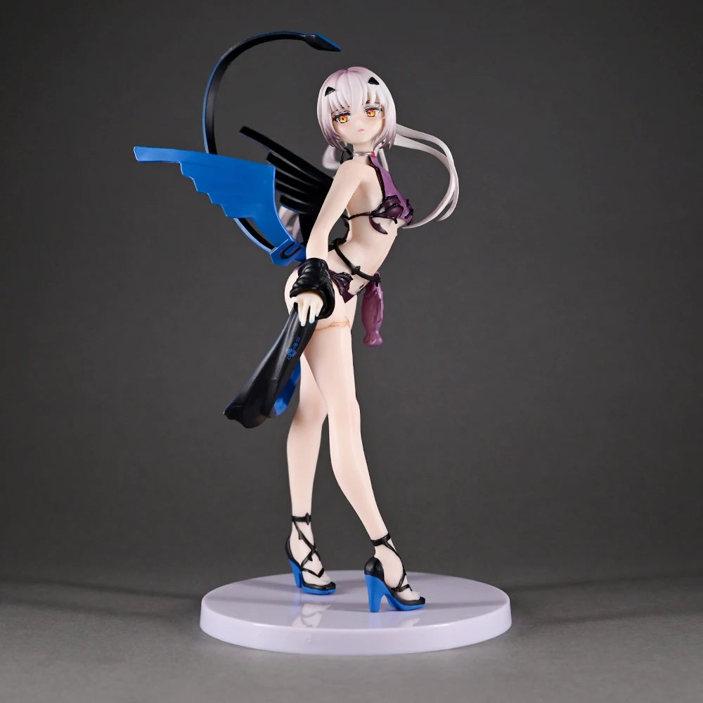 Fate Grand Order Figure Fairy Knight Lancelot Melusine Anime 21cm Girl PVC Action Figure Toy Game Statue Adult Collection Model