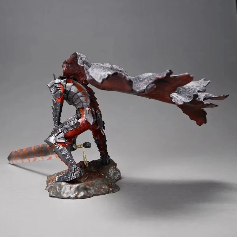 18cm Berserk Guts Berserker Armor Figure Statue 17cm Finishing Slash Pose Anime Collectible Model For Manga Enthusiasts