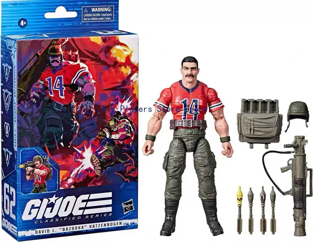 Hasbro Special Forces G.I.Joe Rocket Launch Bazdoka Red Edition Bazdoka 6-inch Action Figure