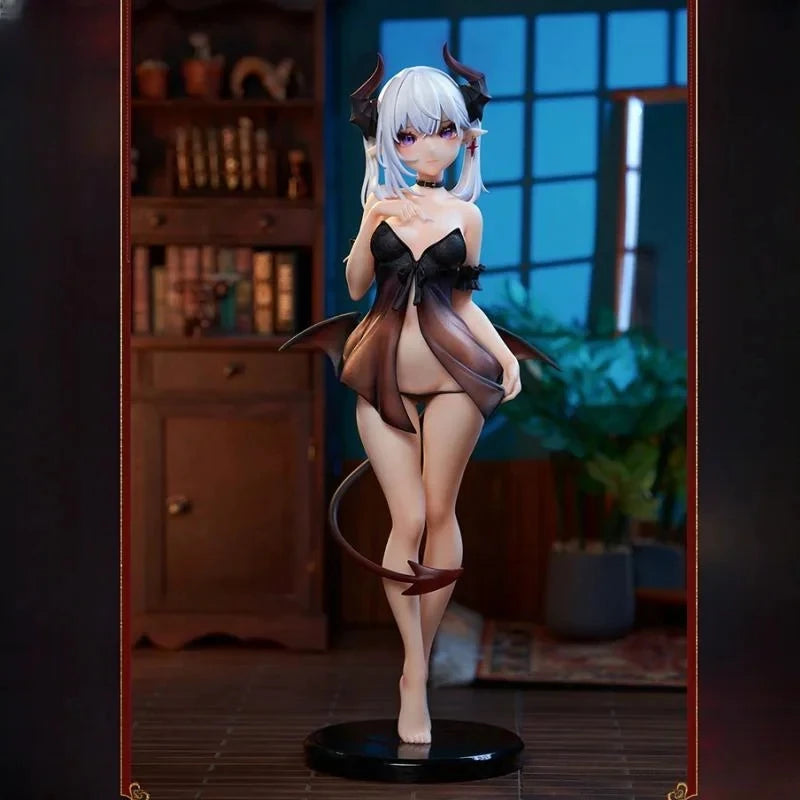 28 см NSFW Insight Little Demon Lilith Nude Girl Tsuishi Eye ver PVC аниме екшън фигурка играчки колекция за възрастни хентай модел