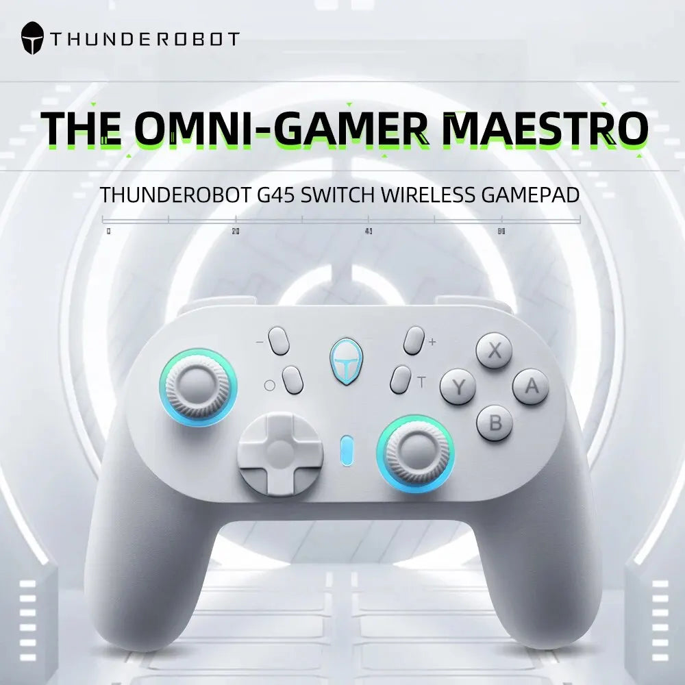 ThundeRobot G45 Pro Drei-Modus Wireless Gamepad Gaming Controller Hall-Effekt Integriertes NFC für Switch Windows PC STEAM TV