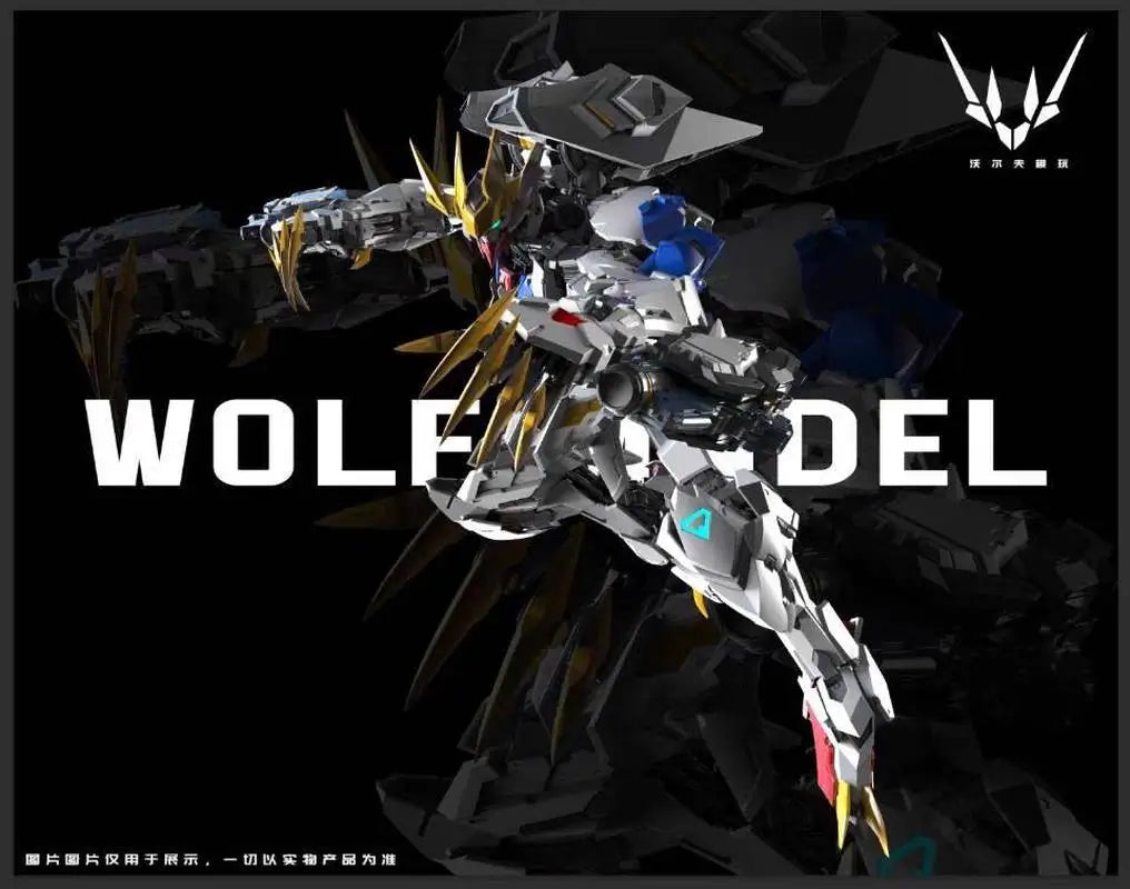 【IN STOCK】Wolf Technology Wolf King Alloy Skeleton 1/100 Barbatos Assembly Model Mecha Assembly Model Kit Action Figure Toy Gift