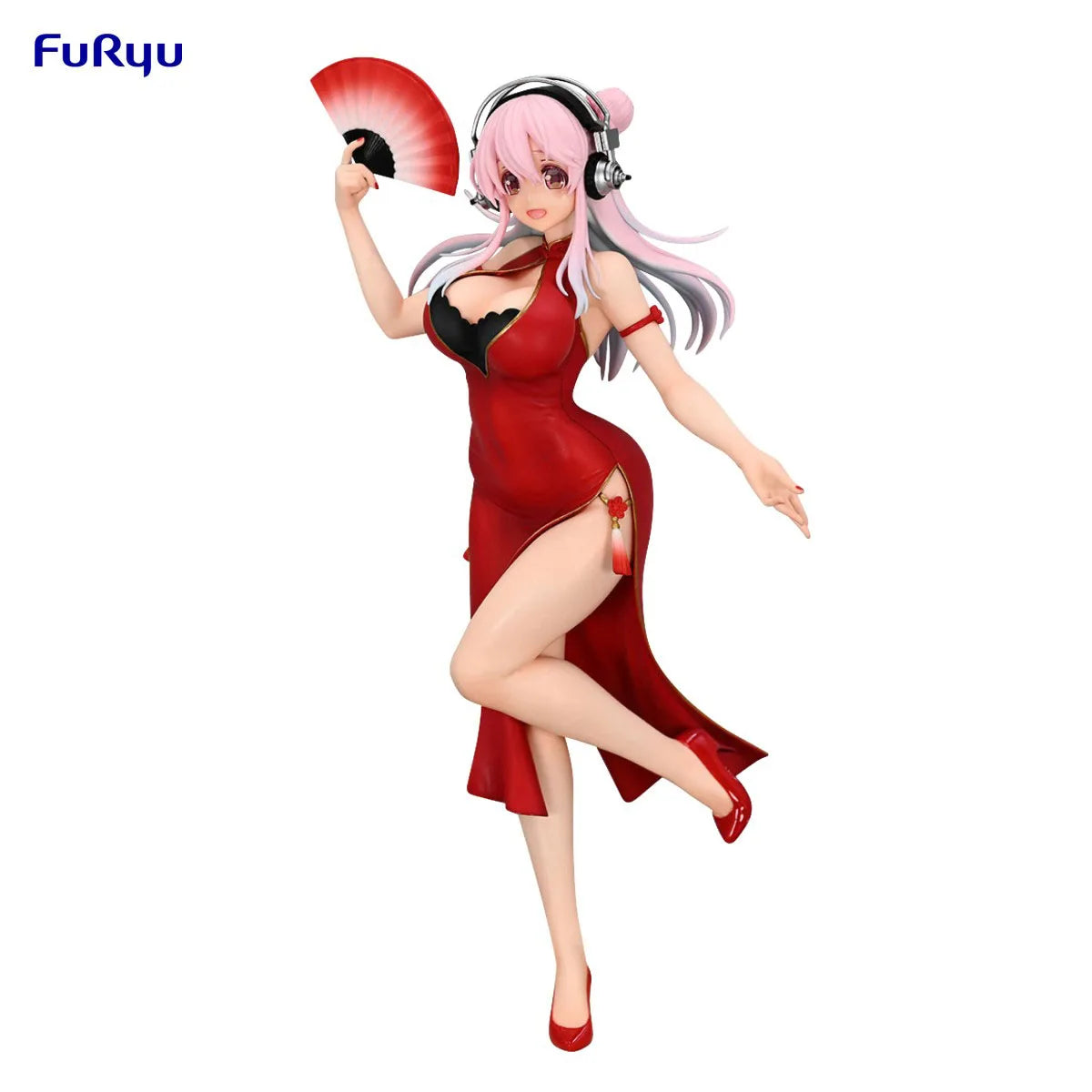 In Stock Original  FuRyu  SUPER SONICO Trio-Try-iT Anime Figure Action Figure Model Decoration Collection Series