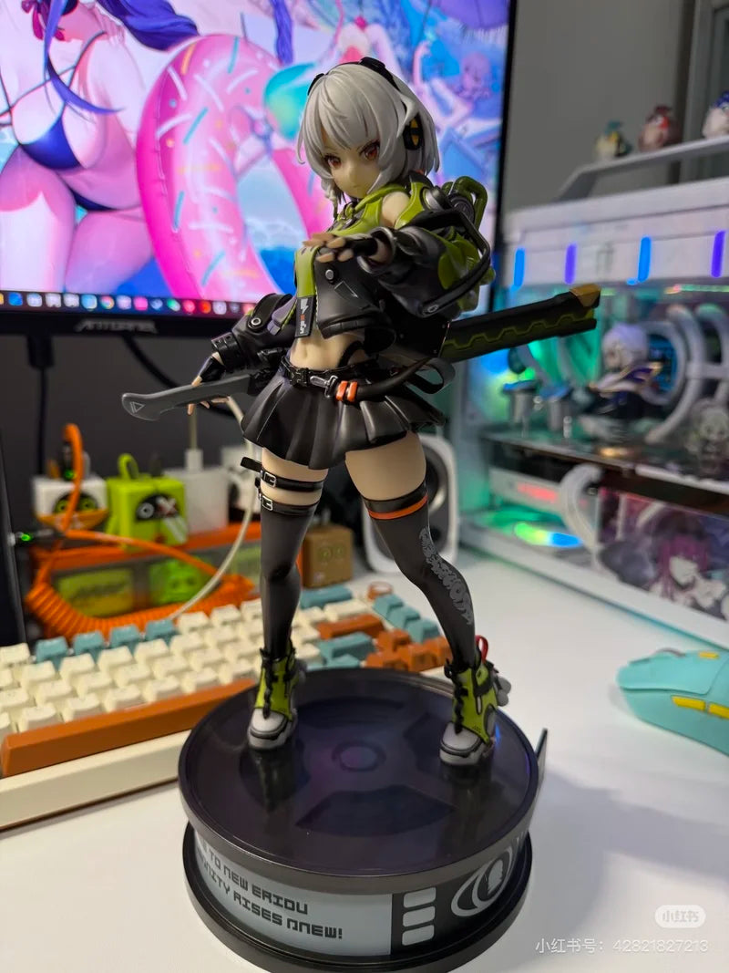Zzz 1/7 Zenless Zone Zero Anime-Figur – Anby Demara Cunning Hares, Sammlerpuppe, Statuette, Ornament für Fans, Weihnachtsgeschenk