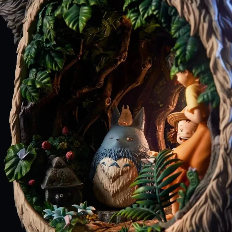 33 cm Chinchilla Hayao Niyazaki Anime Charakter Modell Wohnzimmer Wohnkultur Hause Kawaii Desktop Figurine Weihnachtsgeschenke