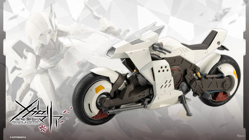 In Stock Original Kotobukiya Megalomaria Unlimited Universe Night Czar CX022 Motorcycle Ghillie Dhu Assembly Model Action Toys