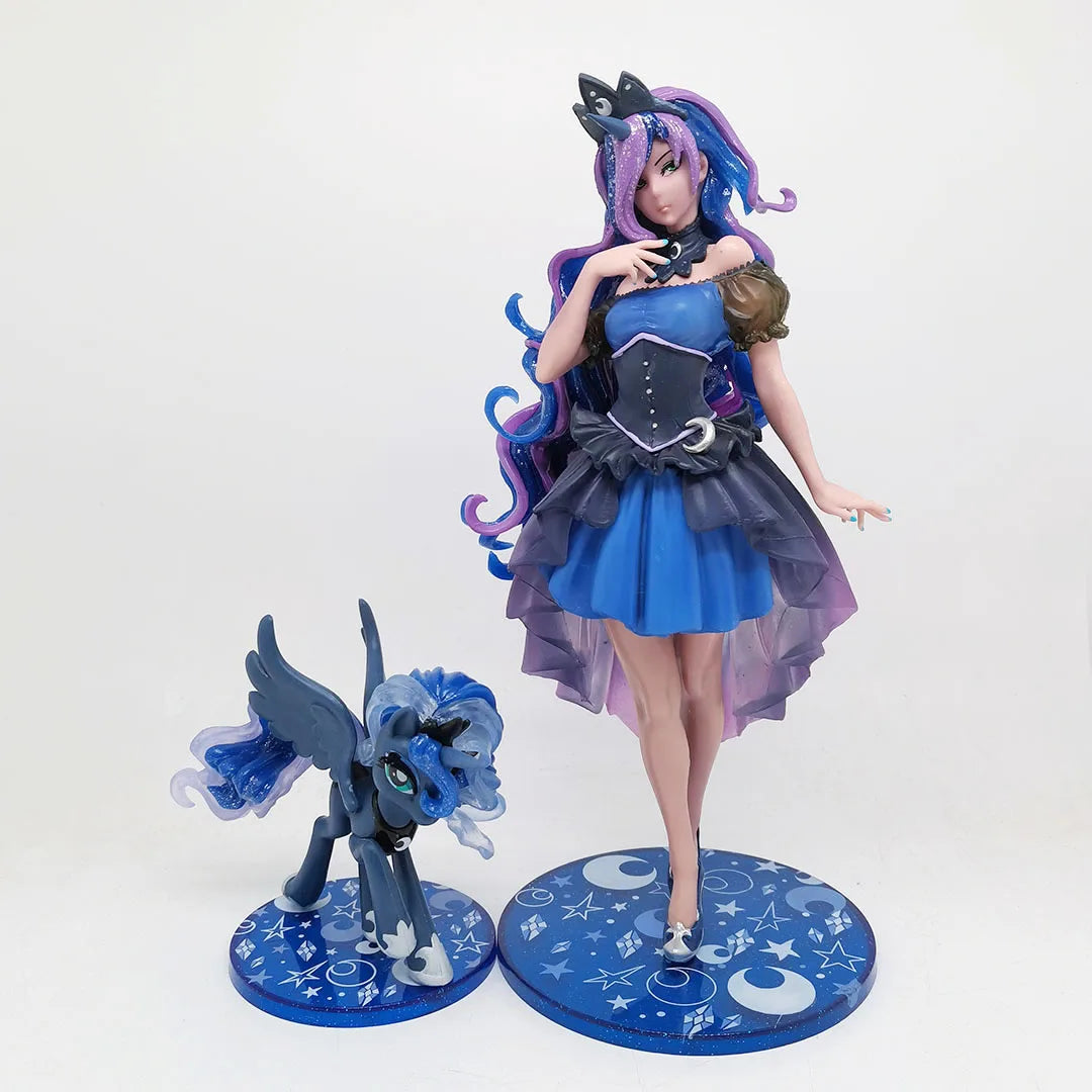 My Little Pony Bishoujo Statue Prinzessin Luna Fluttershy Anime PVC Actionfigur Spielzeug Hatsune Miku Figurensammlung Modellpuppe