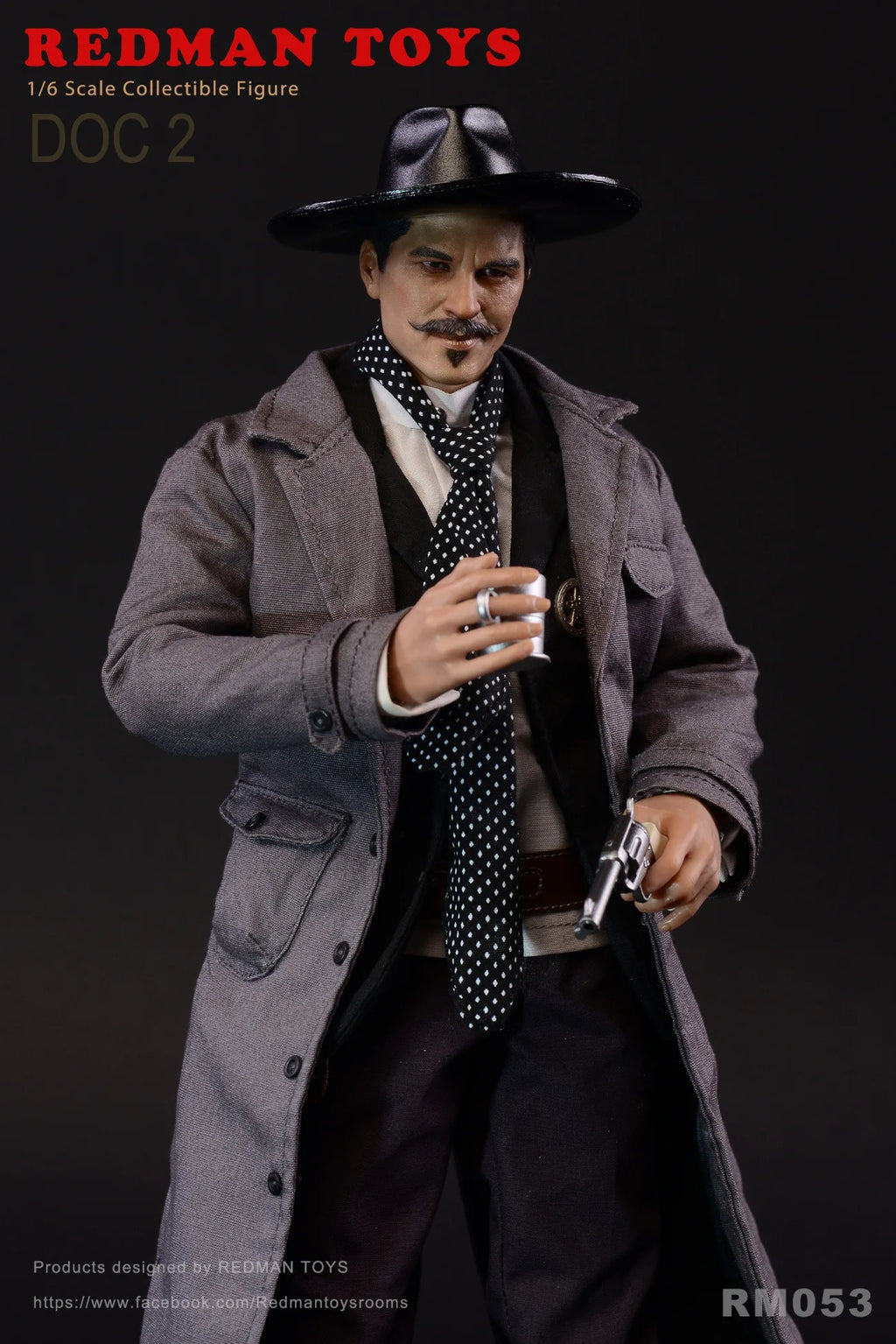 REDMAN TOYS RM053 1/6 The COWBOY DOC 2 Action Figure 12-inch Male Soldier Figurine Full Set Collectible Model In Stock