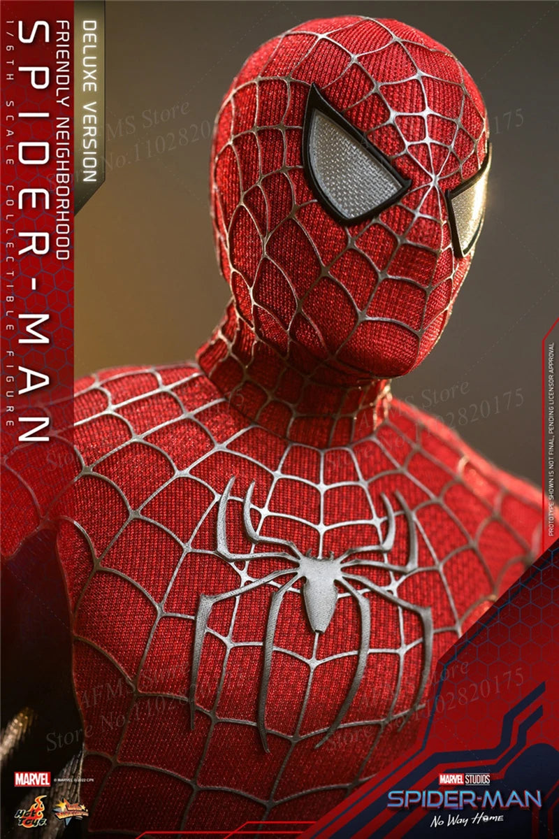 HOTTOYS HT 1/6 MMS661 Men Soldier Spider-Man No Way Home Tobey Maguire Marvel Hero Dolls 12Inch Action Figure Model Toys
