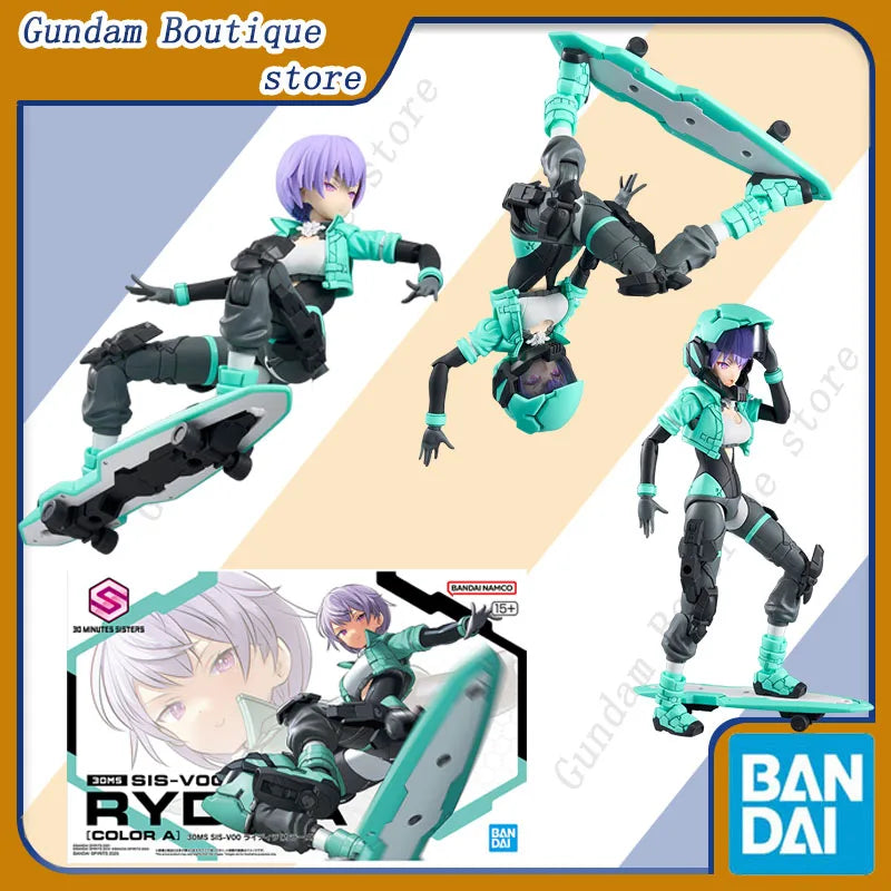 Bandai Original 30MS SIS-V00 RYDIRA [FARBE A] Anime-Actionfigur, Sammlerstück, Bausatz, Spielzeug, Dekoration, Geschenk für Kinder, Mädchen