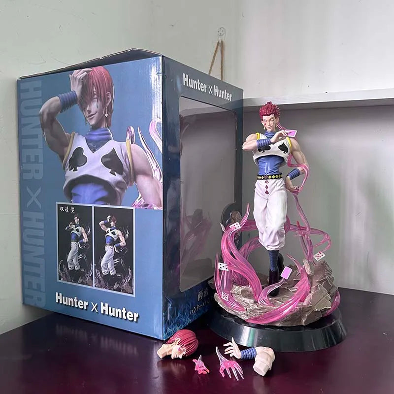 GK Hunter x Huner Hisoka Excellent Action Figure Model Statue Collectibles Toy Birthday Gift For Friends