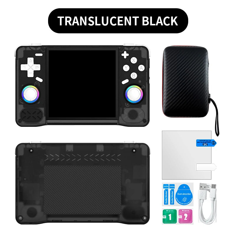 Newest XF40H Retro Handheld Game Console Linux 4.0'' IPS Screen Supports  WiFi Glowing Rocker Portable Pocket Video Games Player