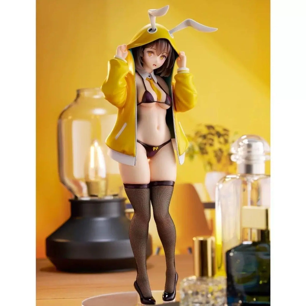 Hot Original Shyness Bunny Hinata 1/6 Koikoi Girls Toys Japanese Anime Pvc Action Figure Toy Game Collectible Model Doll