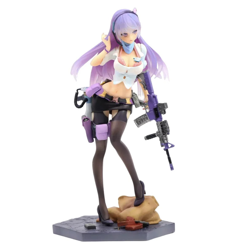 Anime After-School Battlefield Figuren Allrounder ELF Sexy Figur PVC Statue Modell Puppe Sammlerstück Zimmerdekoration Geschenk 21CM